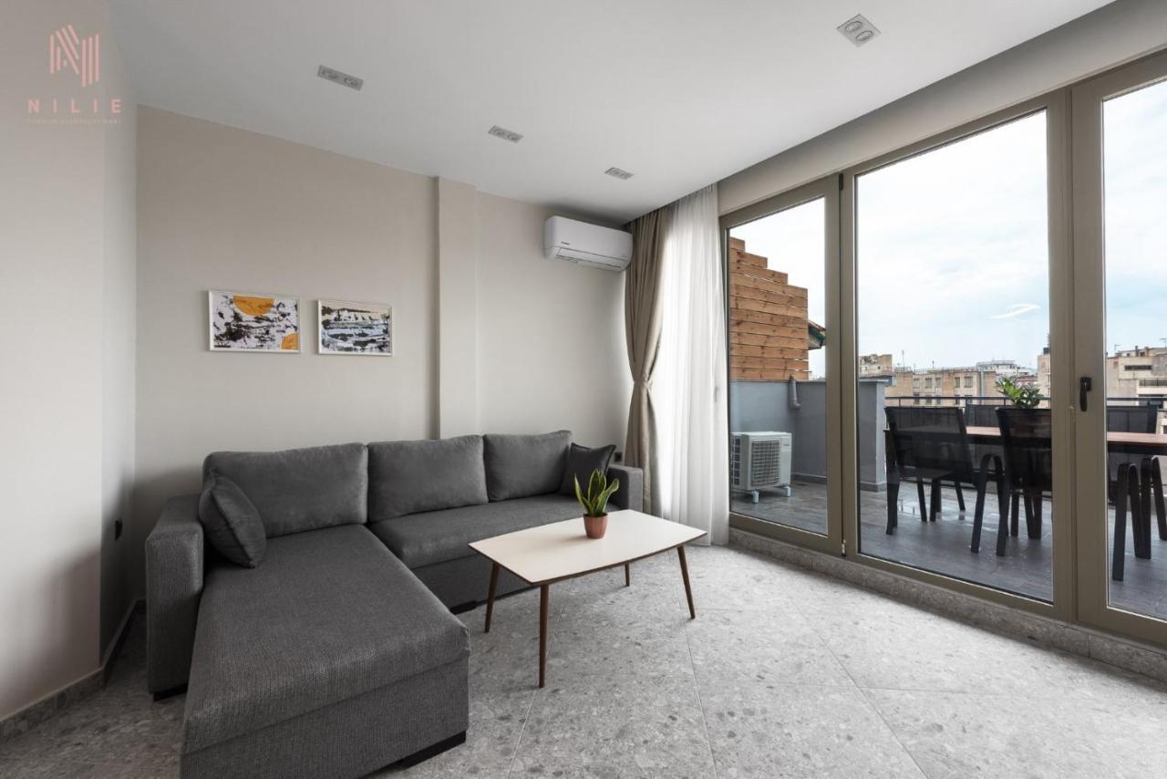The Skysphere, Nilie Hospitality Mgmt Apartment Tesalonika Bagian luar foto